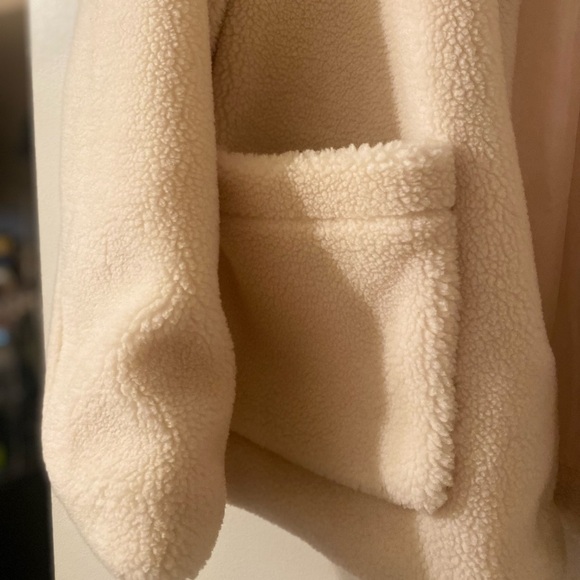 Rebecca Minkoff White Ivory Harley Faux Fur Teddy Coat Jacket - Picture 9 of 11